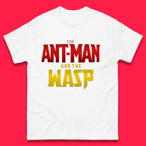 Marvel Ant Man and The Wasp American Comic Superhero Marvel Avengers Movie Mens Tee Top