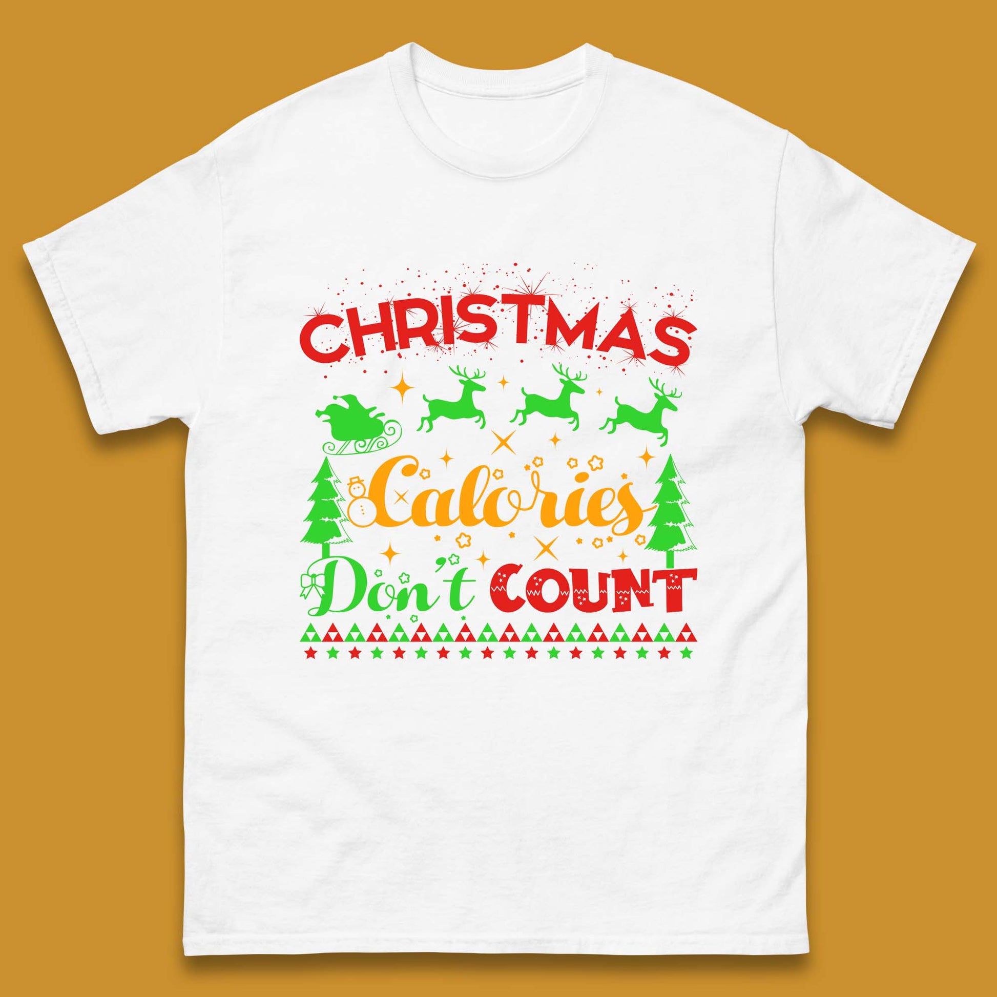 christmas calories don't count t shirt