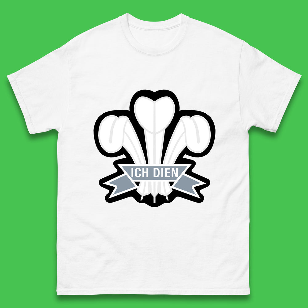 Vintage Wales Rugby Retro Style Wales National Rugby Union Team Welsh Rugby Union Mens Tee Top