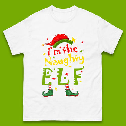 naughty elf t shirt