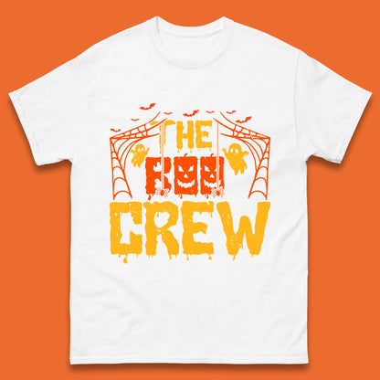 The Boo Crew Halloween Horror Spooky Boo Squad Matching Halloween Costume Mens Tee Top