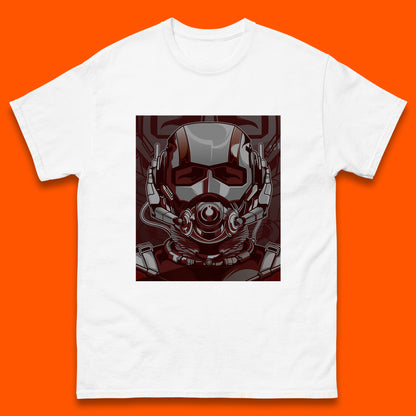 Marvel Comics Ant Man And The Wasp American Superhero Film Ant Man Face Helmet Avengers Movie Mens Tee Top