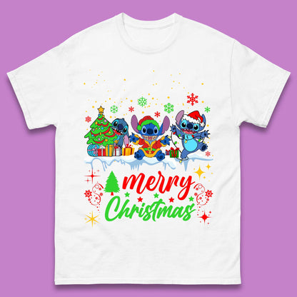 Stitch Squad Christmas Mens T-Shirt