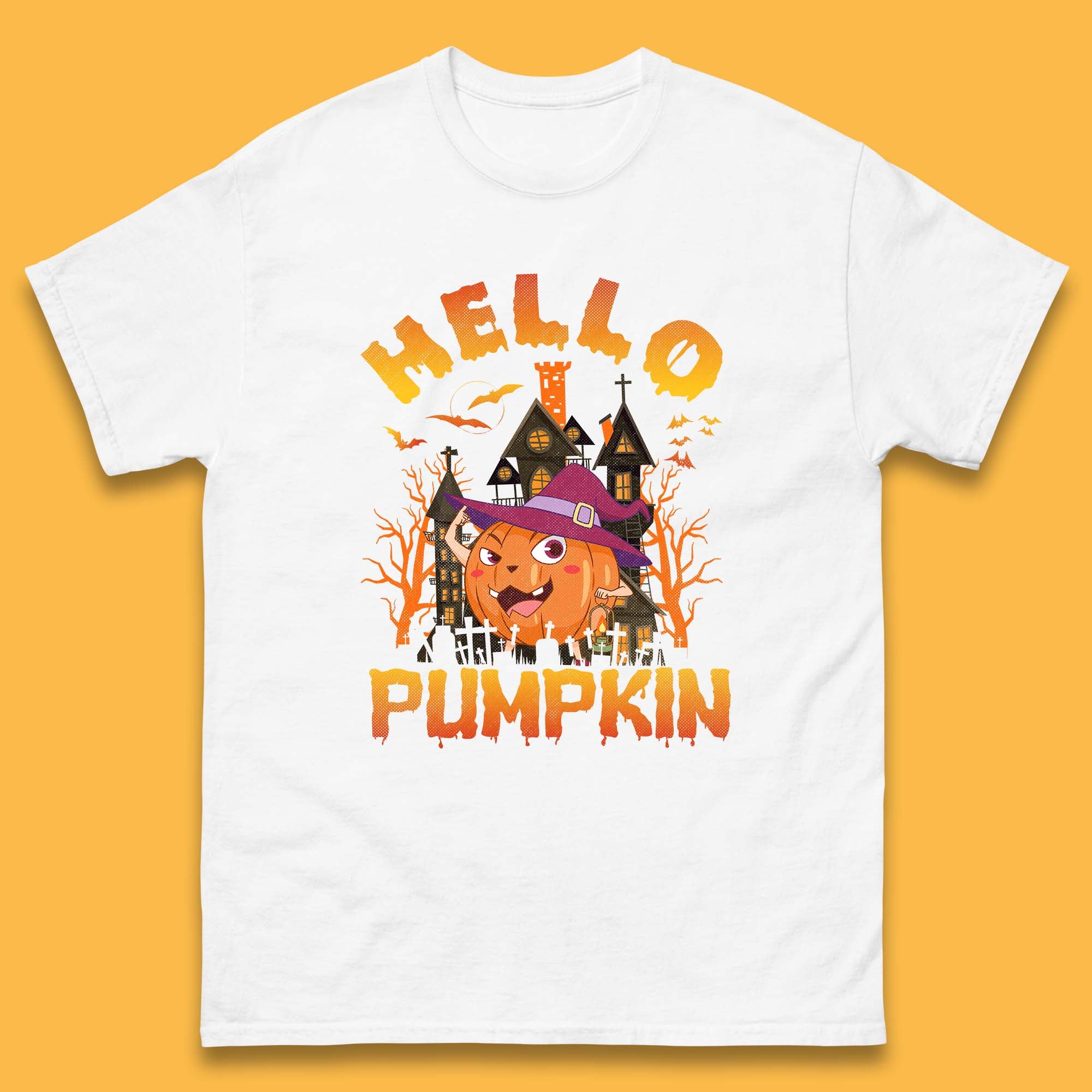 Pumpkin T Shirt Dress