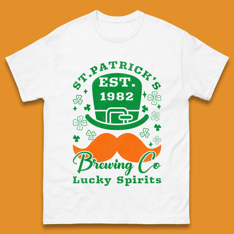 St. Patrick's EST 1982 Brewing Co Mens T-Shirt