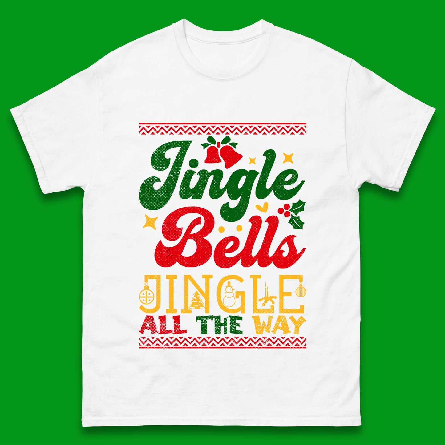jingle bell christmas t shirt