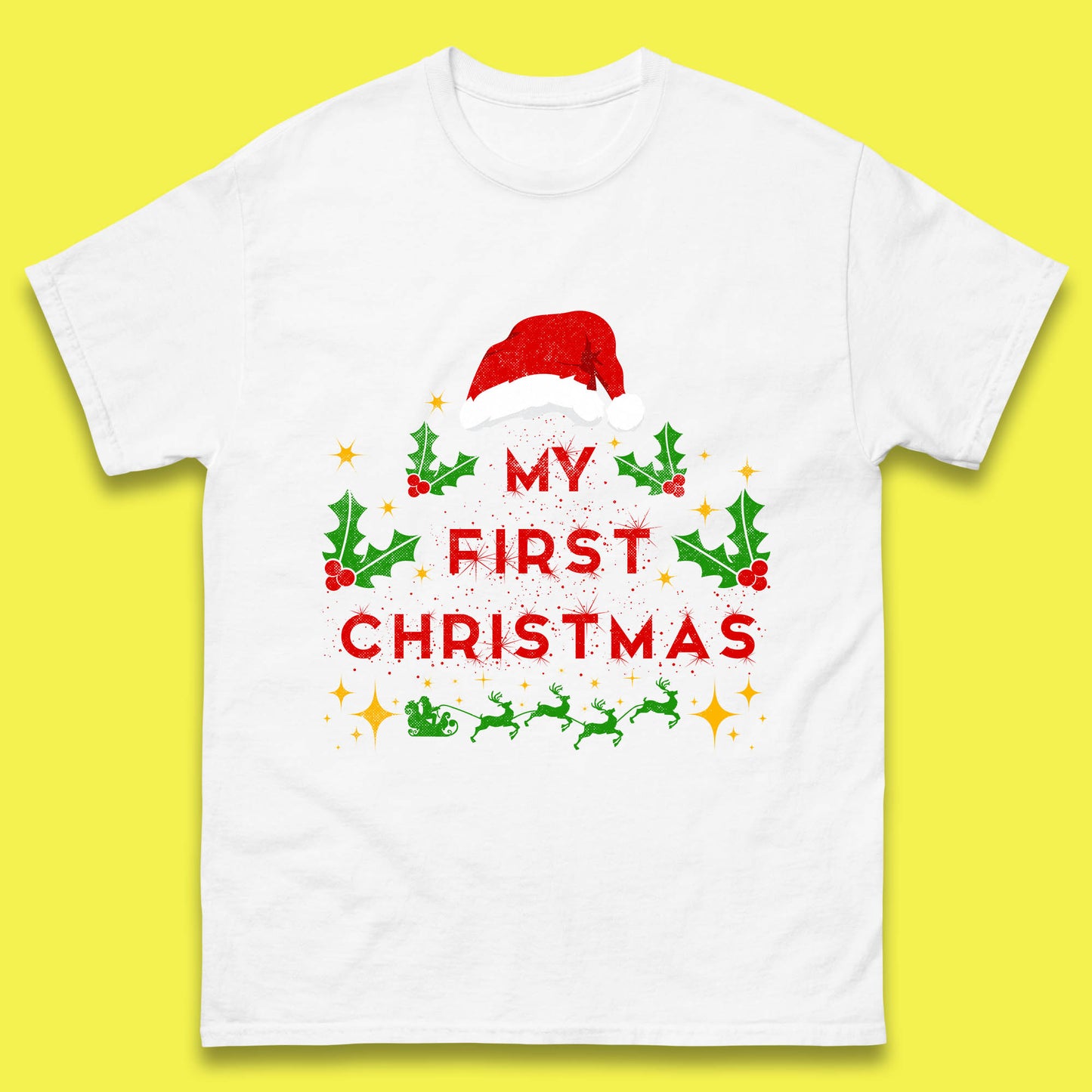 my first christmas winter t shirt