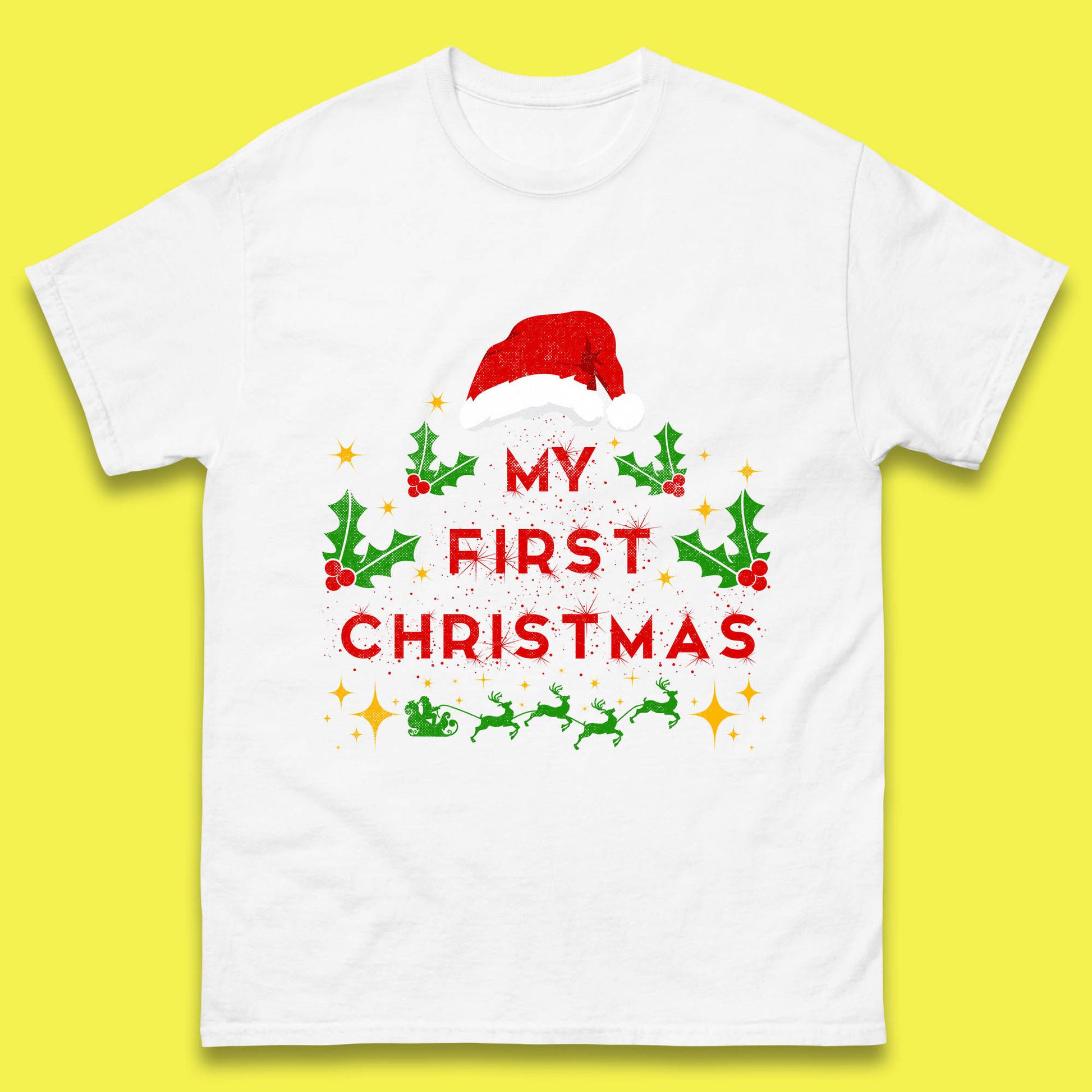 my first christmas winter t shirt