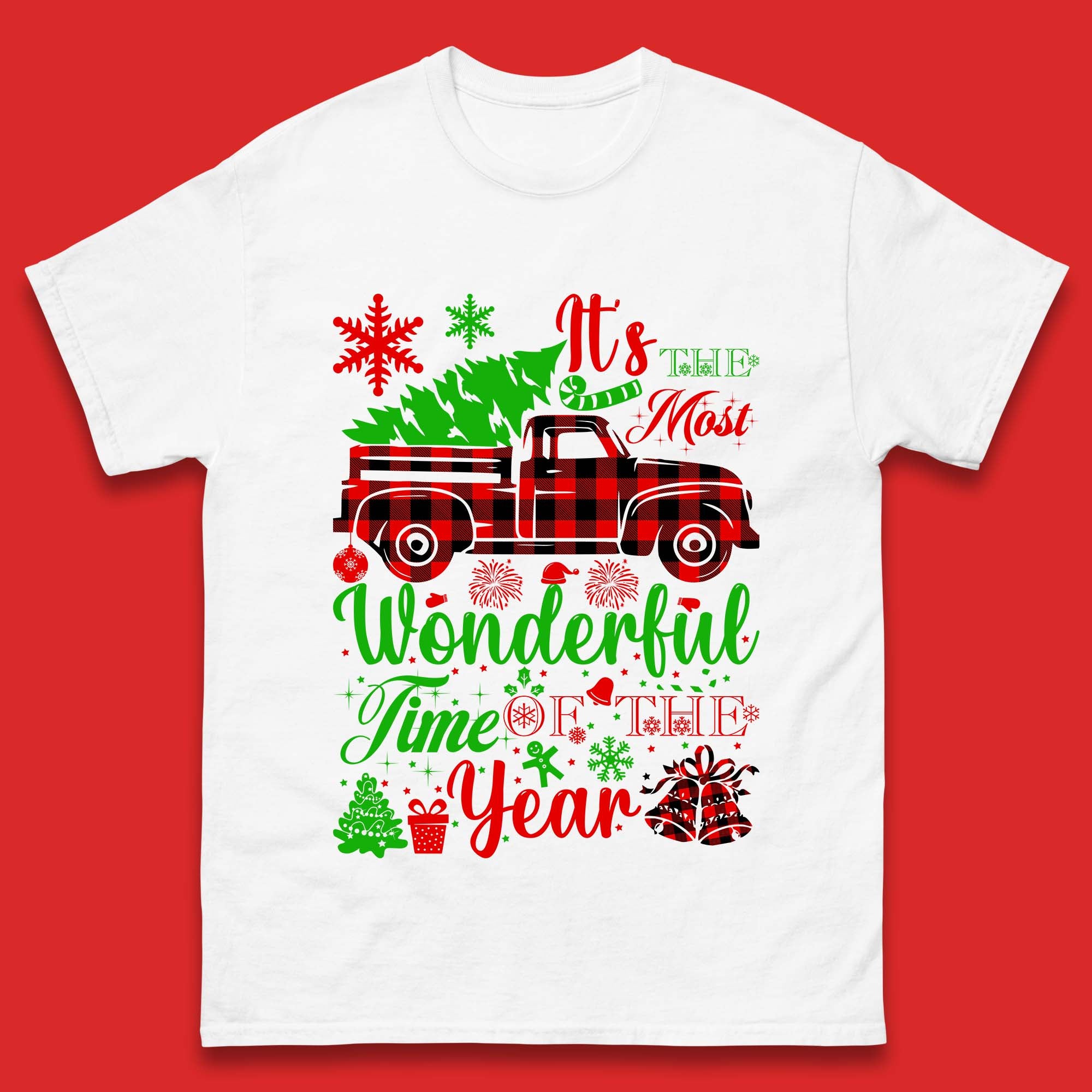 Wonderful Time Of The Year Christmas Mens T-Shirt