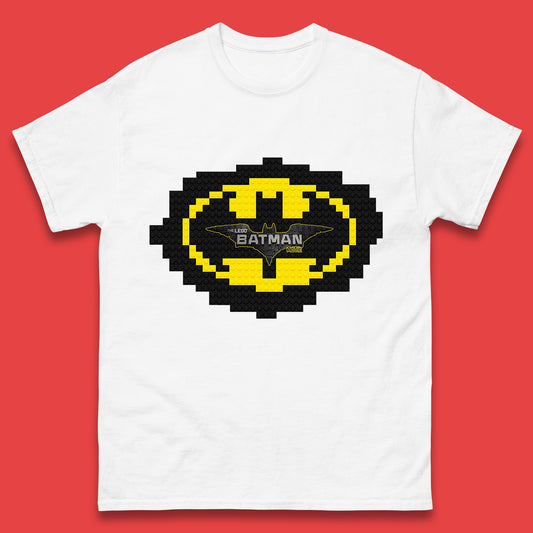 The Lego Batman Movie Superhero Building Bricks Block DC Comics Batman Master Builder Animated Superhero Comedy Film Mens Tee Top