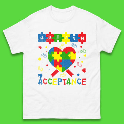 Autism Acceptance Awareness Mens T-Shirt