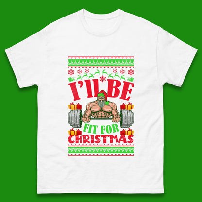 christmas gym t shirt
