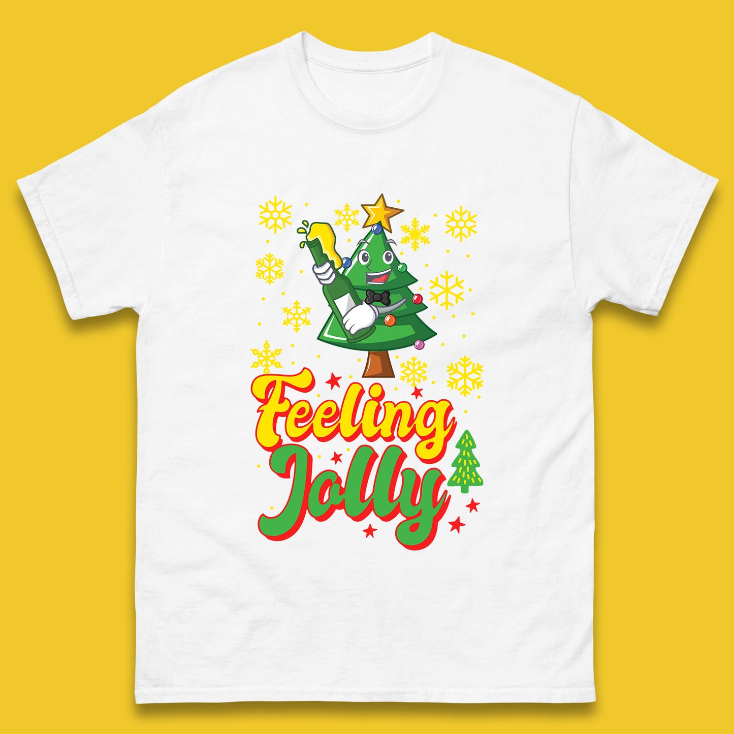 feeling jolly christmas beer t shirt