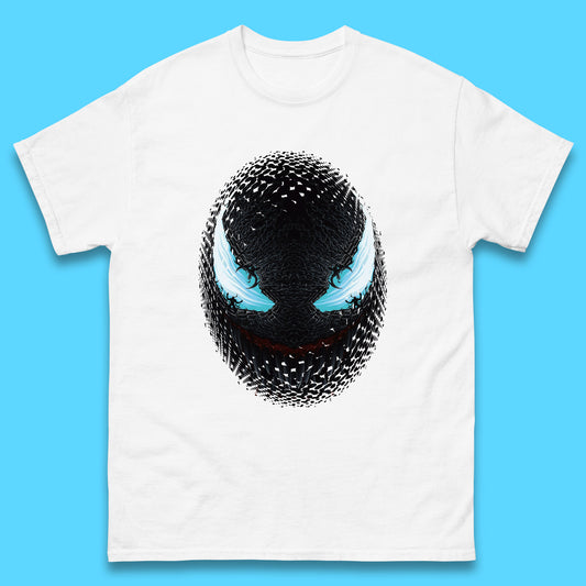 Marvel Venom Amoled Angry Venom Logo Marvel Avengers Superheros Movie Character Mens Tee Top