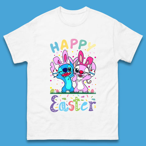 Happy Easter Stitch Mens T-Shirt