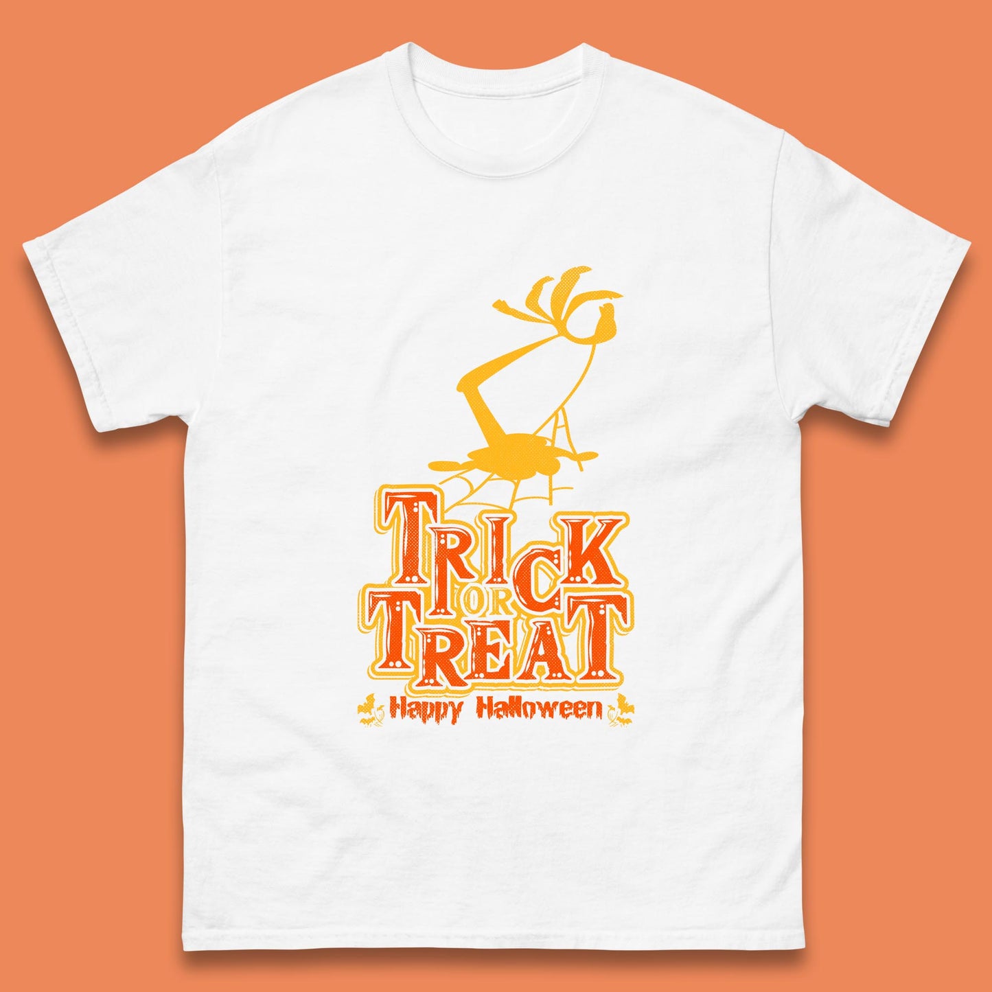 Happy Halloween Trick Or Treat Horror Scary Spooky Season Mens Tee Top