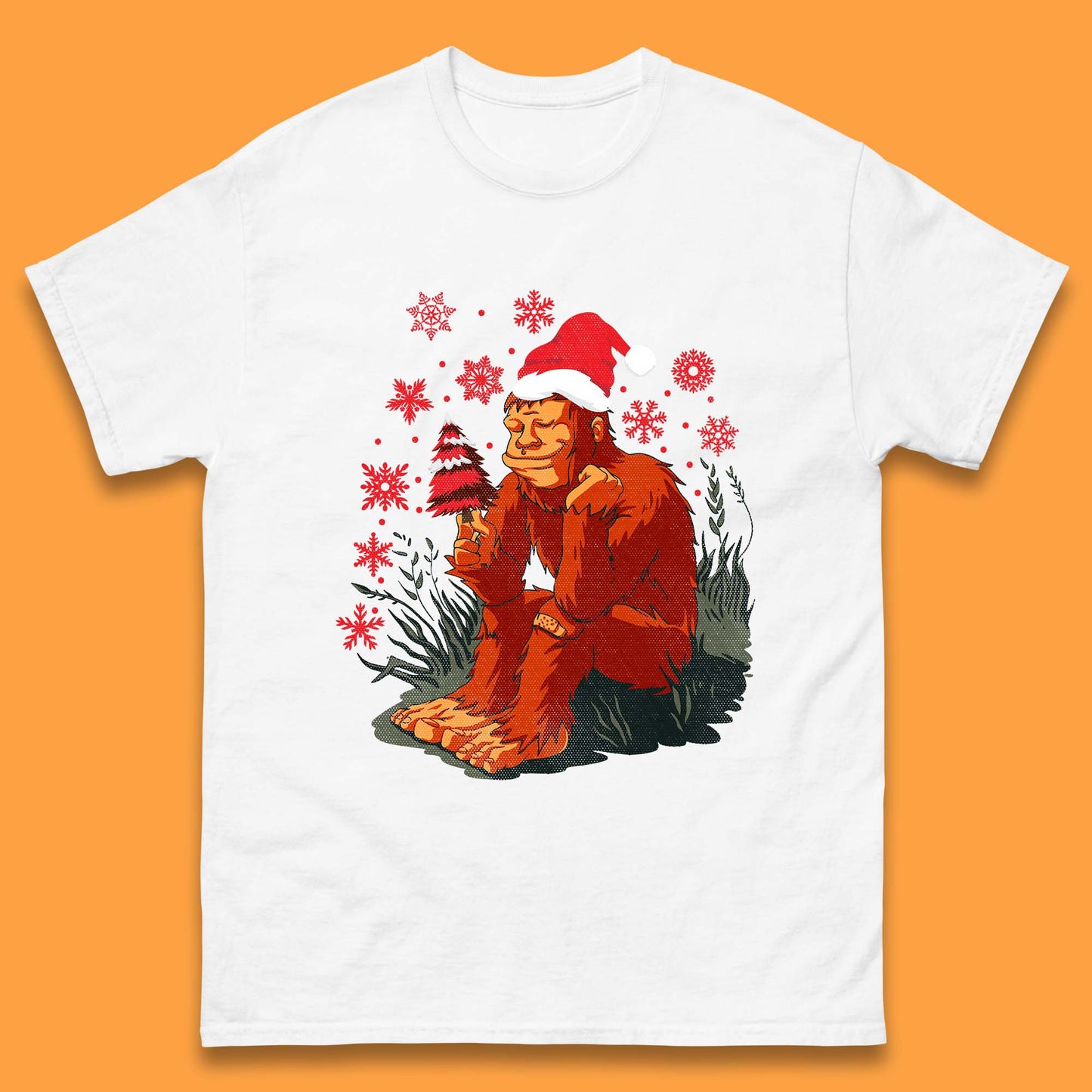 big foot christmas shirt
