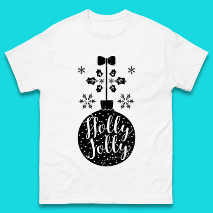 holly jolly christmas t shirt