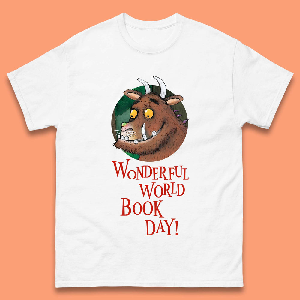 Wonderful World Book Day Mens T-Shirt
