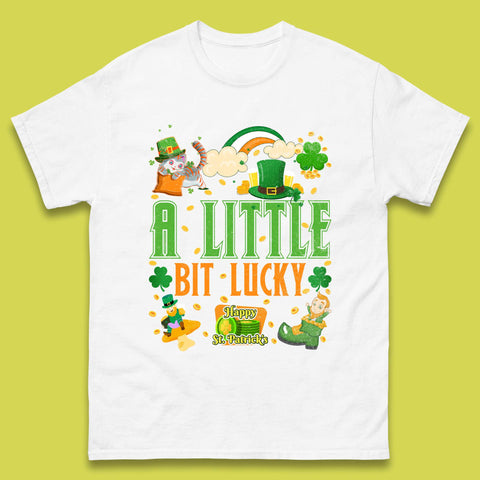 A Little Bit Lucky St. Patrick's Mens T-Shirt
