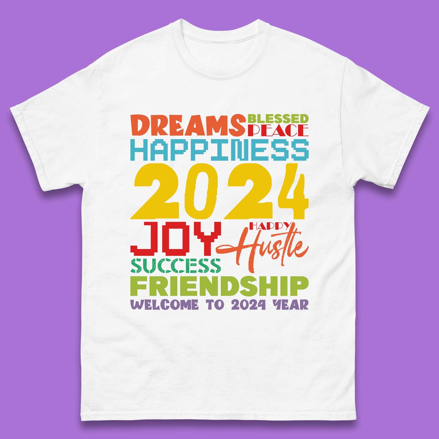 Welcome To 2024 Year Mens T-Shirt