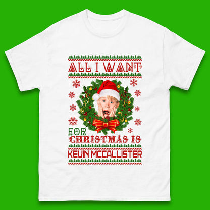 Kevin McCallister Christmas Mens T-Shirt