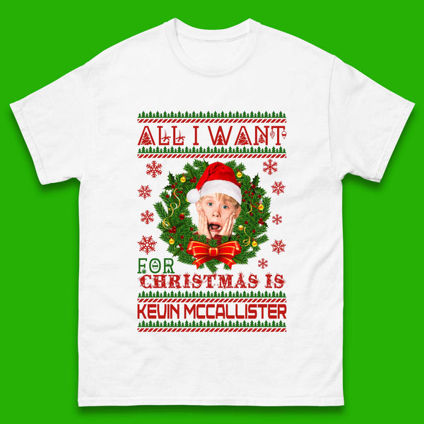 Kevin McCallister Christmas Mens T-Shirt