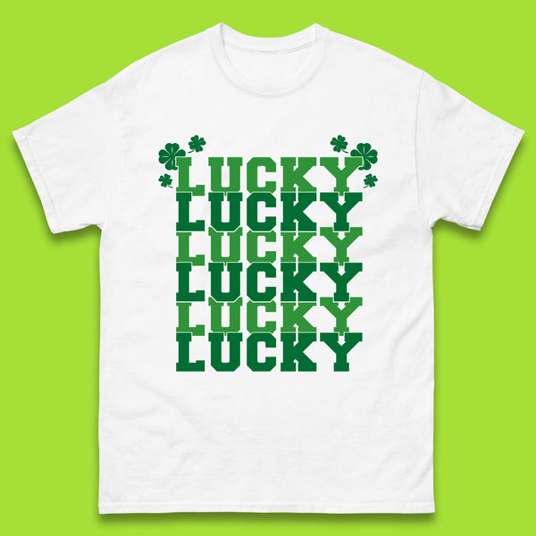 Lucky St Patrick's Day Mens T-Shirt