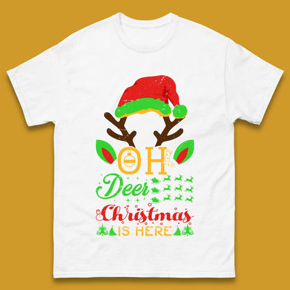 oh deer christmas is here tee