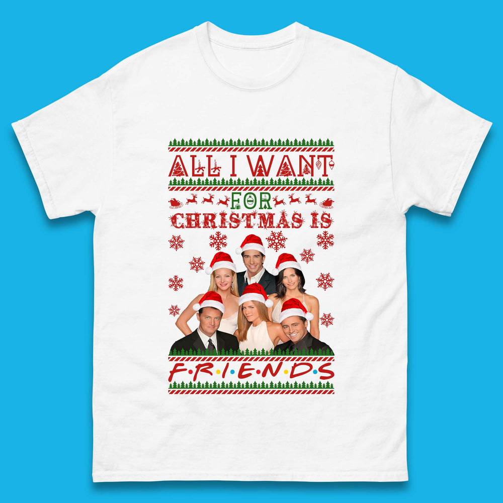 Want Friends For Christmas Mens T-Shirt