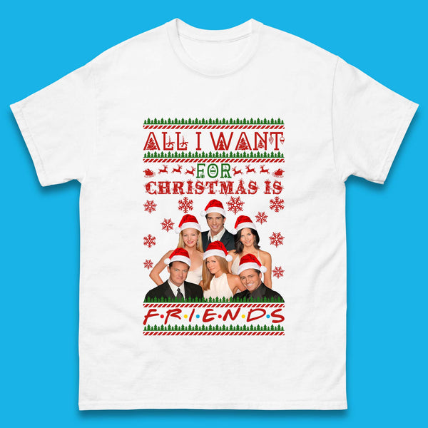 Want Friends For Christmas Mens T-Shirt