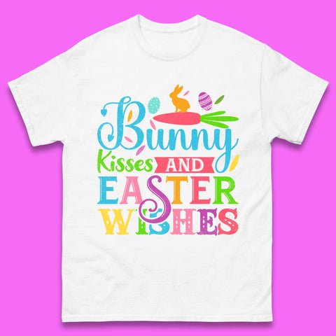 Bunny Kisses And Easter Wishes Mens T-Shirt