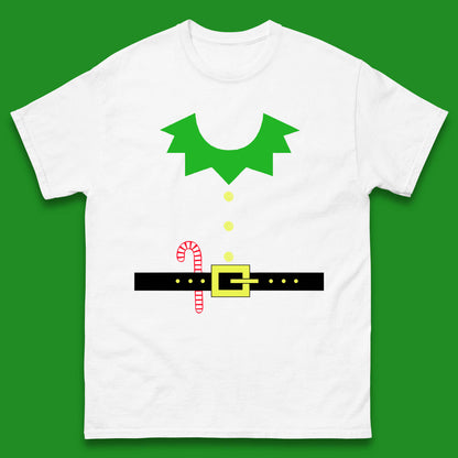 christmas elf costume christmas candy t shirt