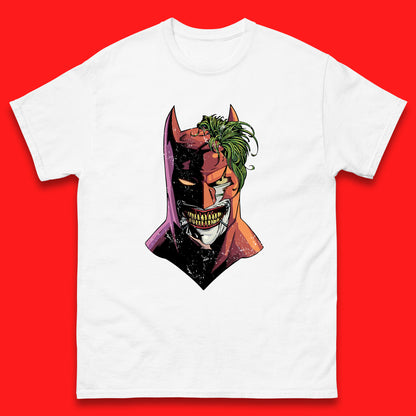 DC Comics Batman Mouth Wall Batman X The Joker Spoof Supervillain Comic Book Character Mens Tee Top
