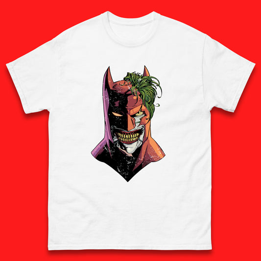 DC Comics Batman Mouth Wall Batman X The Joker Spoof Supervillain Comic Book Character Mens Tee Top