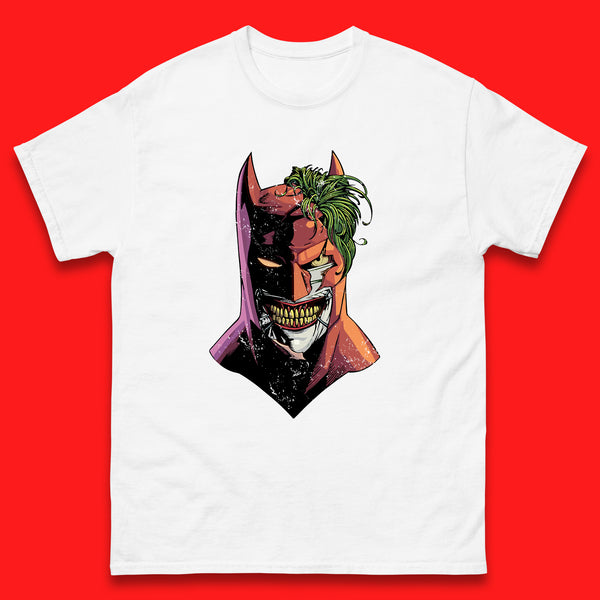 DC Comics Batman Mouth Wall Batman X The Joker Spoof Supervillain Comic Book Character Mens Tee Top
