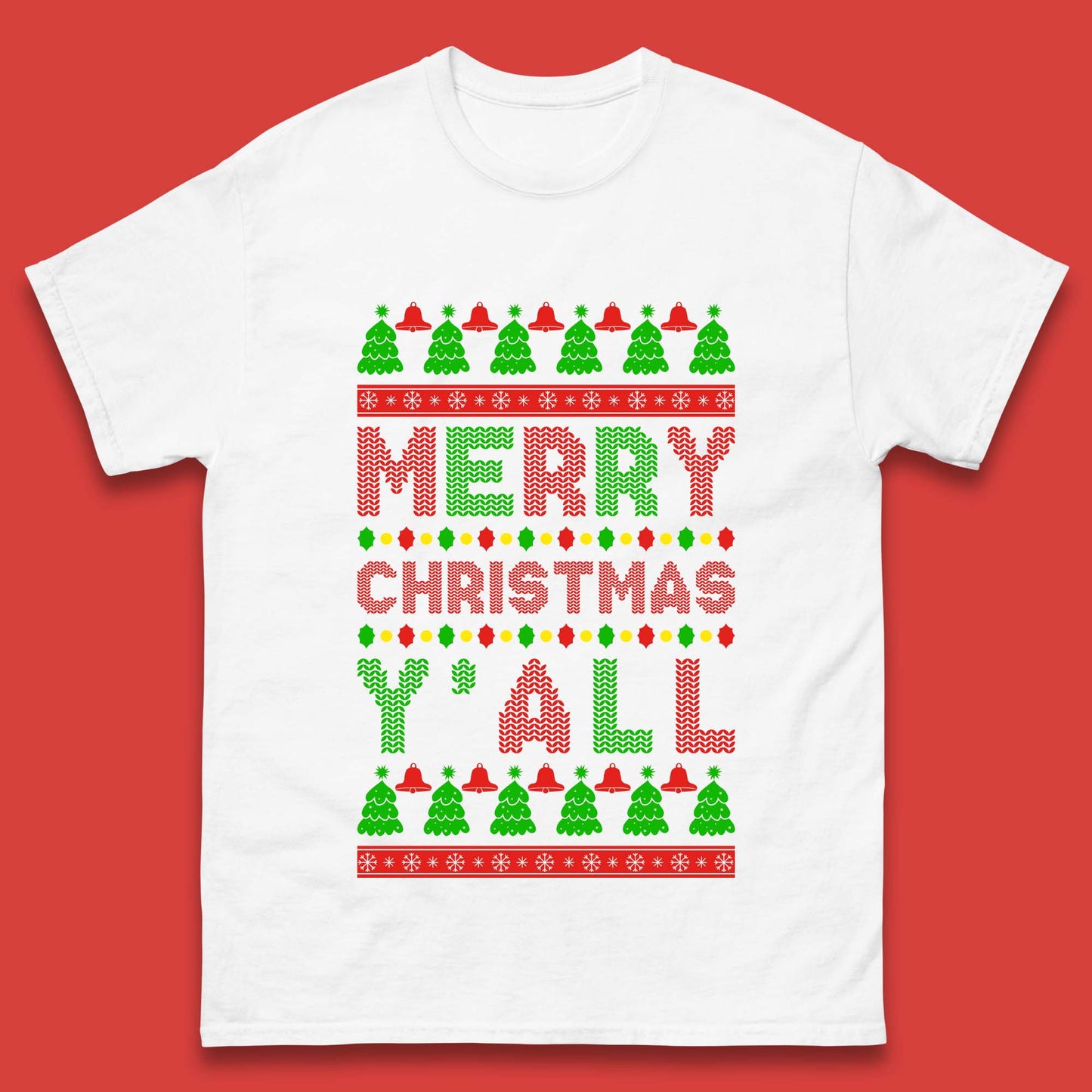 Merry Christmas Y'All Mens T-Shirt