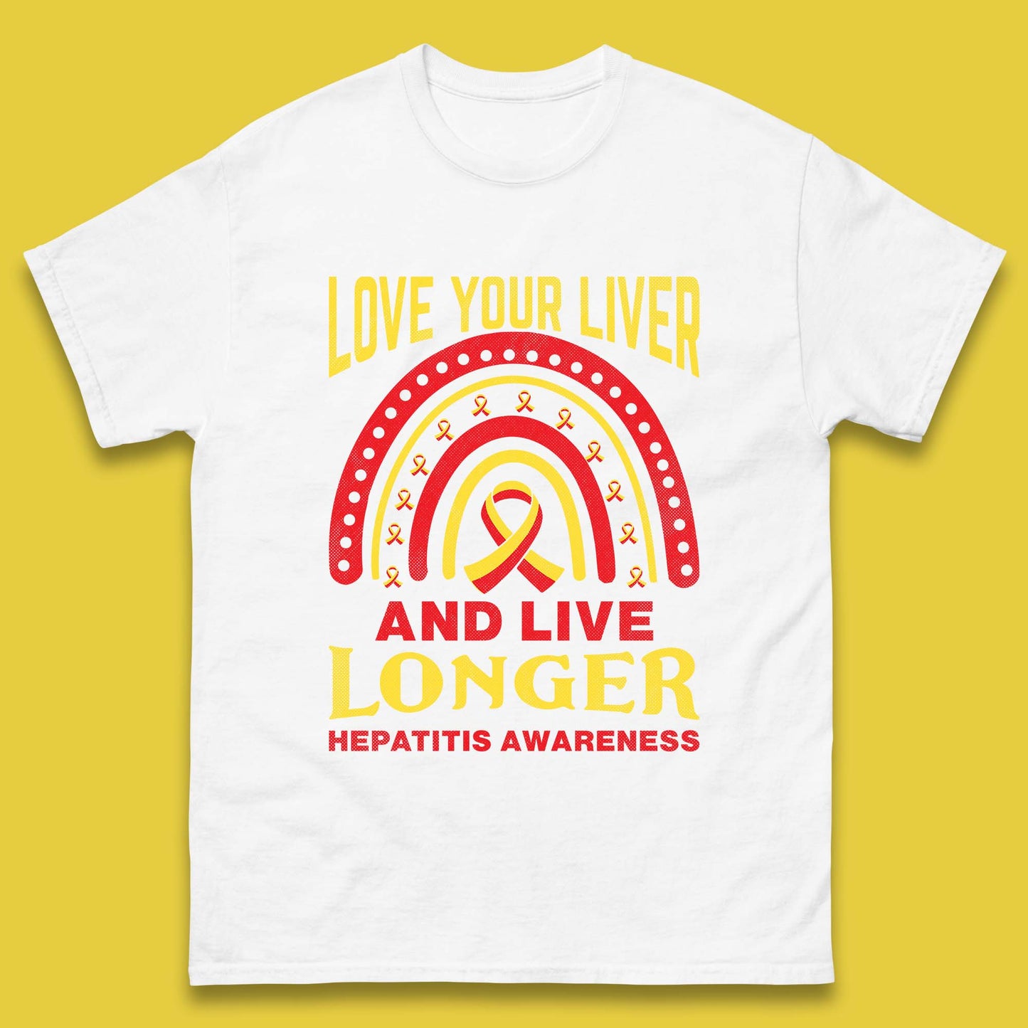 Hepatitis Awareness Mens T-Shirt