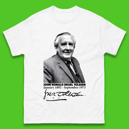 John Ronald Reuel Tolkien Signature Mens T-Shirt