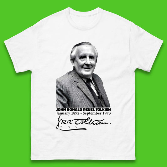 John Ronald Reuel Tolkien Signature Mens T-Shirt