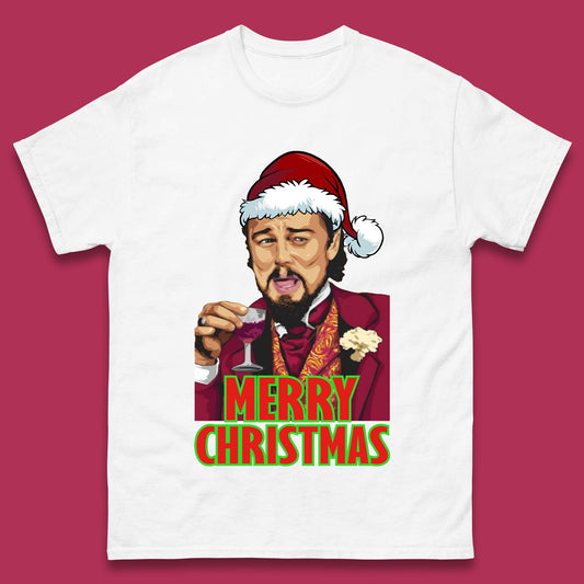 Leonardo DiCaprio Christmas Mens T-Shirt