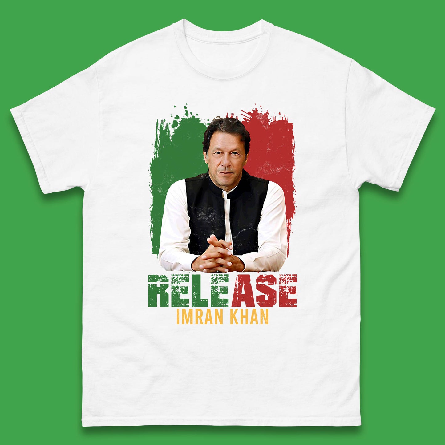 Release Imran Khan Prisoner No 804 Stand With Imran Khan Pakistan Mens Tee Top