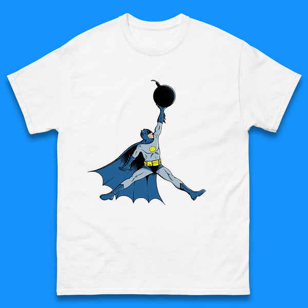 Superhero Batman Jordan Spoof DC Comics Action Adventure Movie Character Mens Tee Top