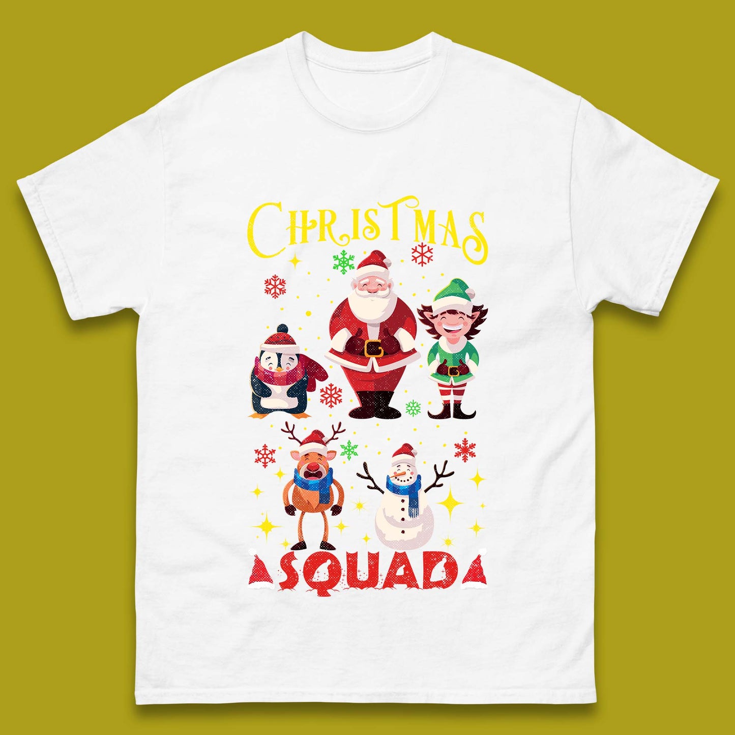 Christmas Squad Mens T-Shirt