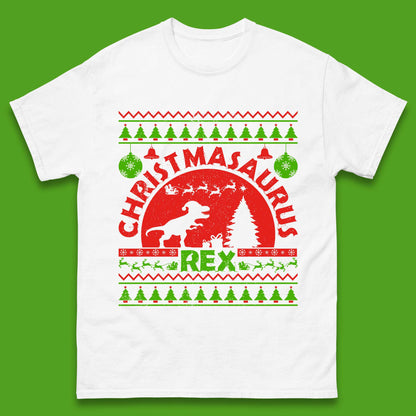 Christmasaurus Rex Mens T-Shirt