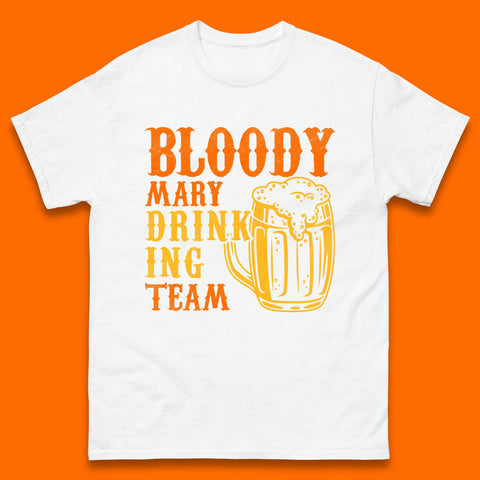Bloody Marry Drinking Team Mens T-Shirt