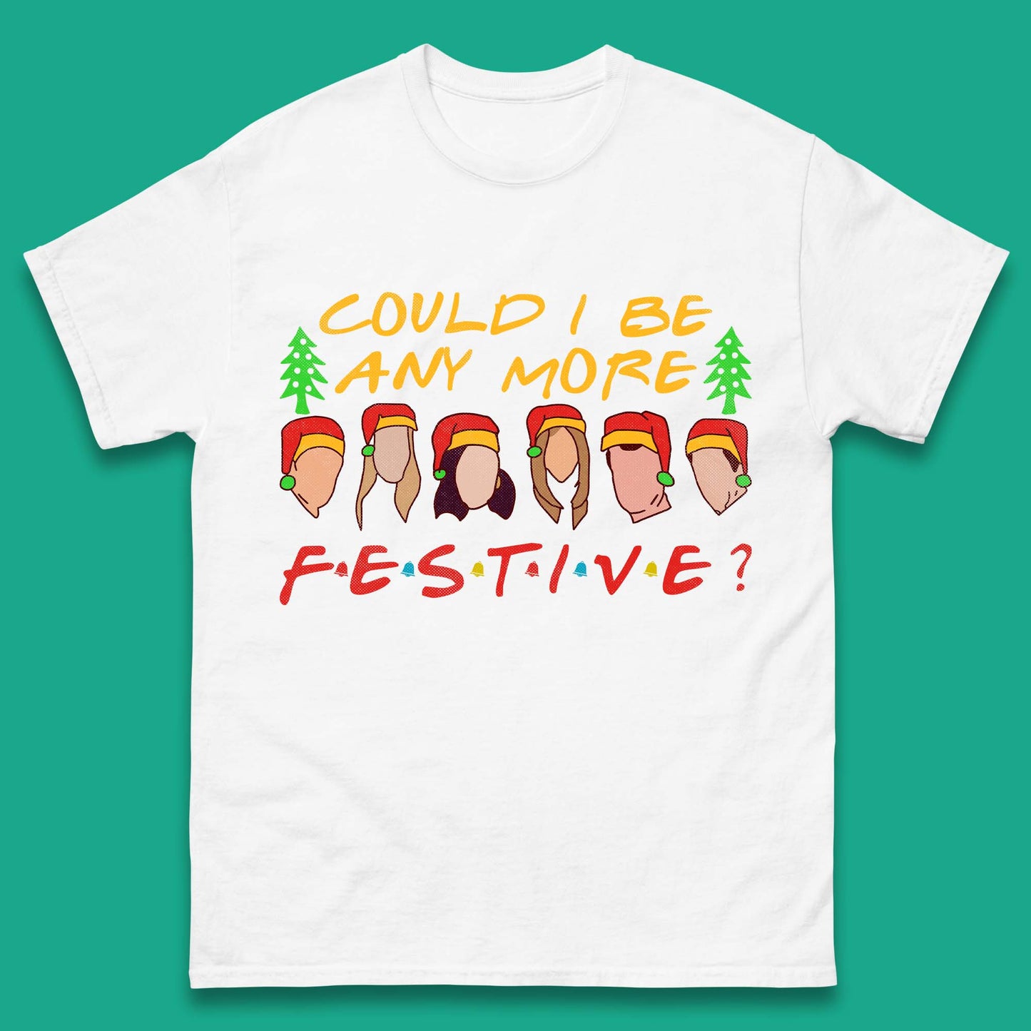 Friends Inspired Christmas Mens T-Shirt