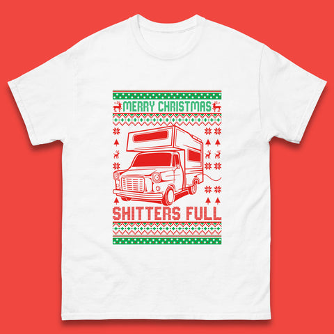 Cousin Eddie Merry Christmas Shitters Full National Christmas Vacation Funny Mens Tee Top