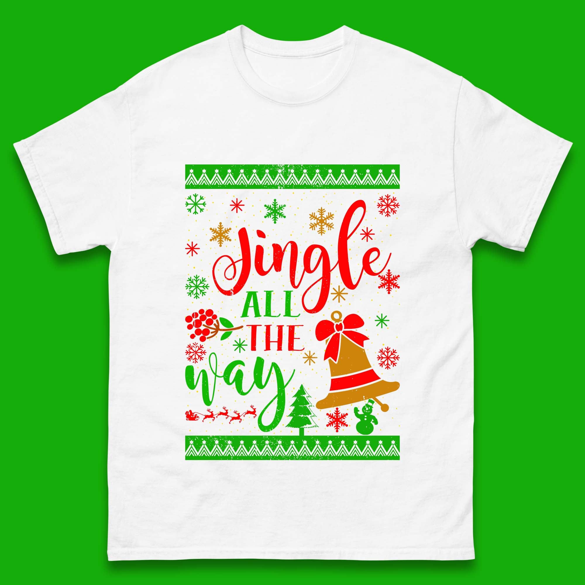 Christmas Jingle Mens T-Shirt