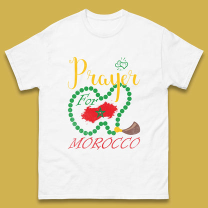 Prayer For Morocco Stay Strong Morocco Earthquake Support Mens Tee Top